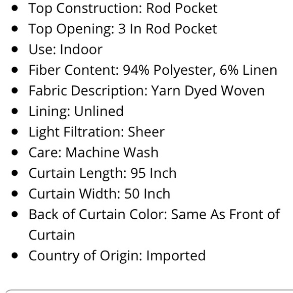 Pair of Archaeo Geometric Linen Blend Sheer Curtains Gold Embroidery - NEW - Picture 4 of 9